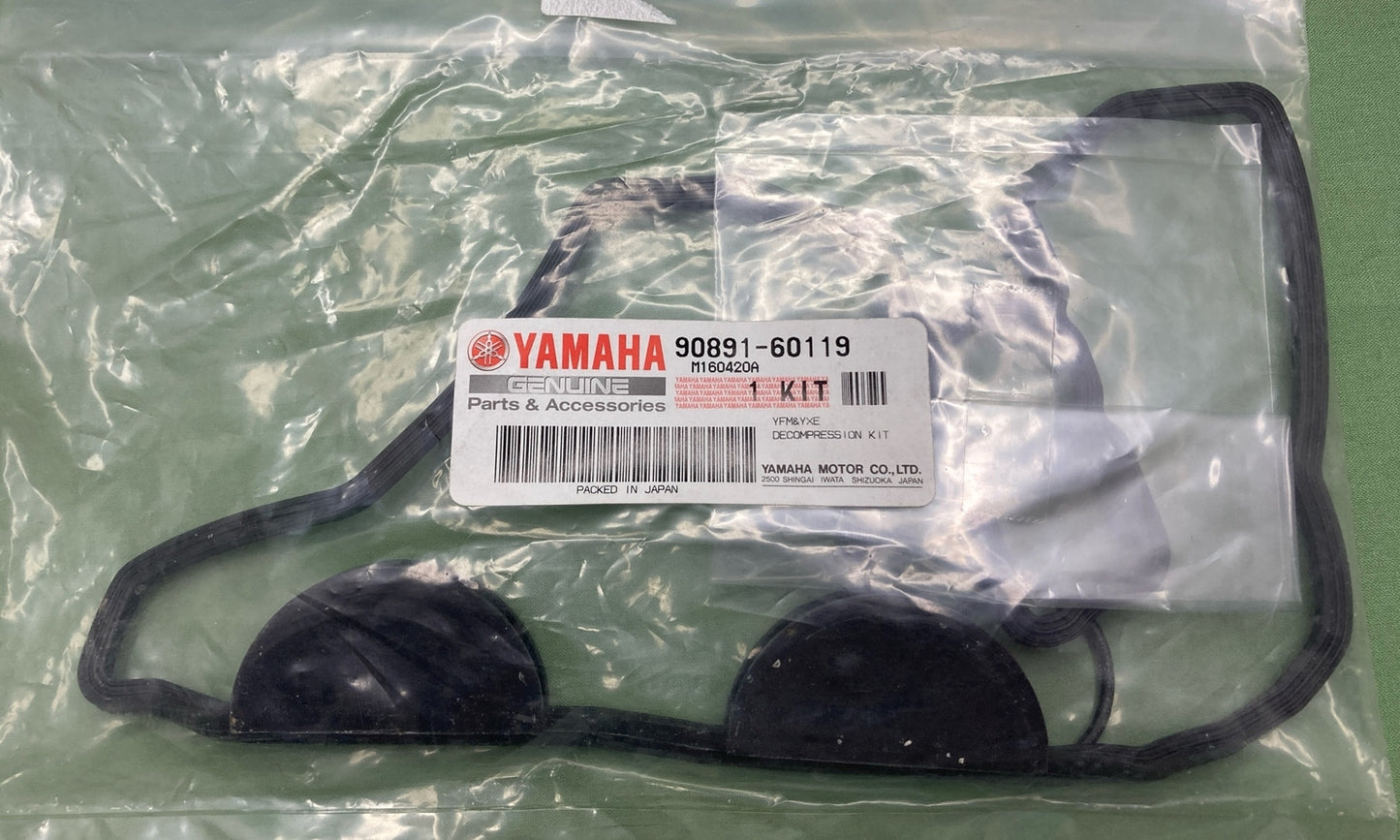 QTY 2 NEW GENUINE YAMAHA 90891-60119 YFM & YXE Decompression Kit