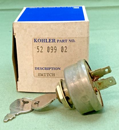 NEW GENUINE KOHLER 52 099 02 SWITCH ASSEMBLY, KEY