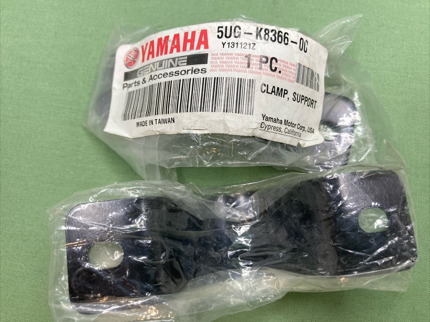 QTY 2 NEW GENUINE YAMAHA 5UG-K8366-00 ROLL BAR CLAMP SUPPORT