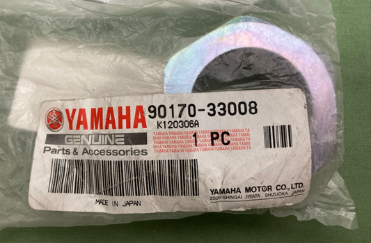 NEW GENUINE YAMAHA 90170-33008 REAR BRAKE CALIPER NUT RAPTOR
