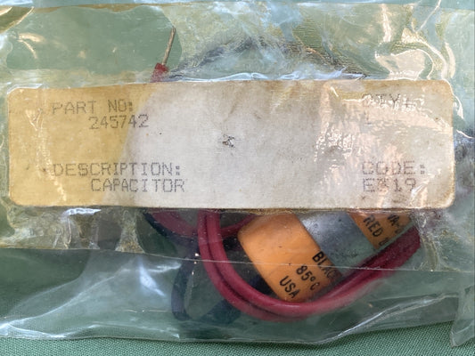 NEW REPLACES KOHLER 245742 CAPACITOR