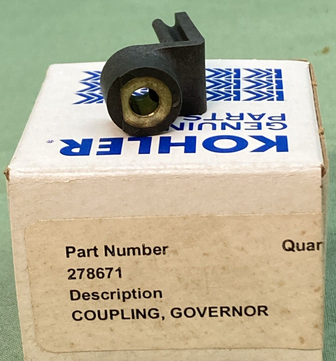 NEW GENUINE KOHLER 278671 COUPLING, GOVERNOR