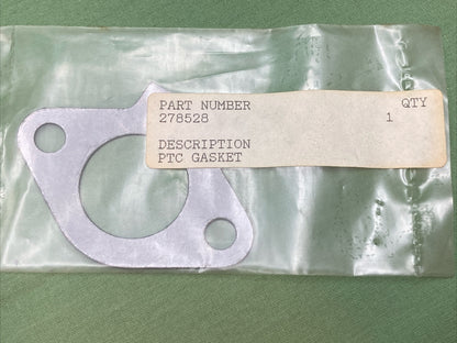 NEW REPLACES KOHLER 278528 GASKET, PTC