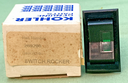 NEW GENUINE KOHLER 269296 SWITCH, ROCKER