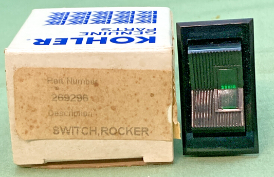 NEW GENUINE KOHLER 269296 SWITCH, ROCKER