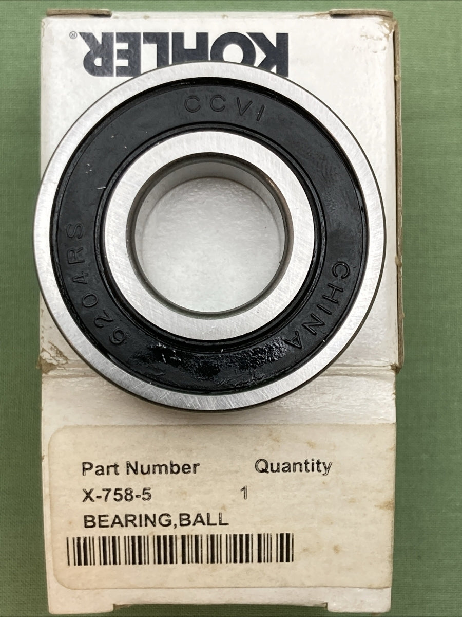 NEW GENUINE KOHLER X-758-5 BEARING, BALL