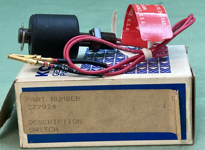 NEW GENUINE KOHLER 277924 SWITCH, OIL LEVEL