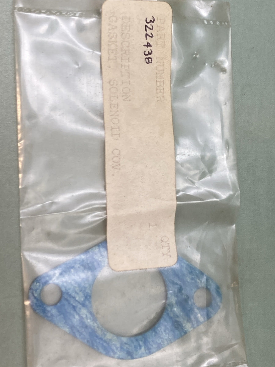 NEW REPLACES KOHLER 322438 Gasket, solenoid cover