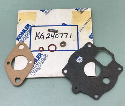 NEW GENUINE KOHLER KG240771 CABURETOR KIT, MARINE GENERATOR, KIT INCOMPLETE