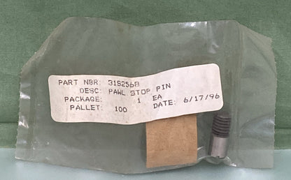 NEW REPLACES WISCONSIN 31S2568 PAWL STOP PIN