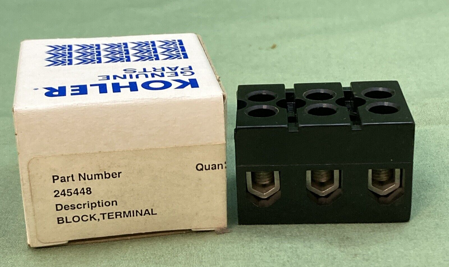 NEW GENUINE KOHLER 245448 BLOCK, TERMINAL