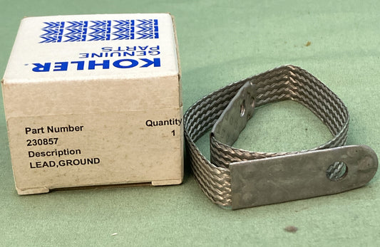 NEW GENUINE KOHLER 230857 LEAD, GROUND