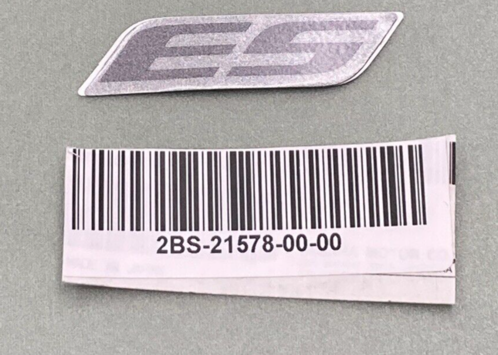 NEW GENUINE YAMAHA 2BS-21578-00 Emblem ES
