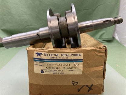 NEW GENUINE TELEDYNE TOTAL POWER  157-21001-00 CRANKSHAFT (JACOBSEN)
