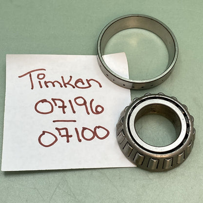 NEW GENUINE TIMKEN 07196 BEARING CUP