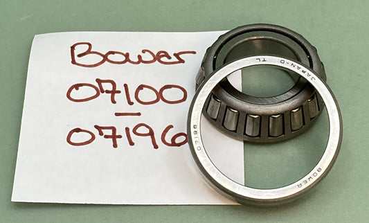 NEW GENUINE BOWER 07100-07196 BEARING SET