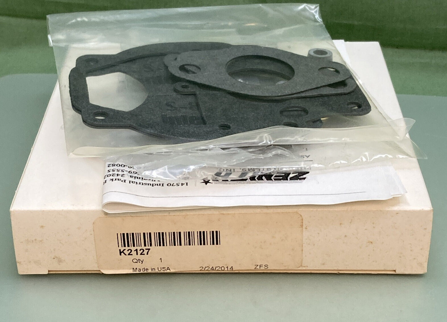 NEW GENUINE ZENITH FUEL SYSTEMS ZENITH K2127 CARBURETOR REBUILD KIT