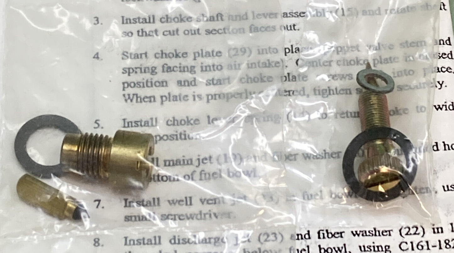 NEW GENUINE ZENITH FUEL SYSTEMS ZENITH K2127 CARBURETOR REBUILD KIT