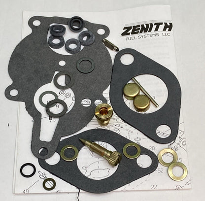 NEW GENUINE ZENITH FUEL SYSTEMS K2033 CARBURETOR KIT