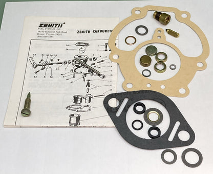 NEW GENUINE ZENITH FUEL SYSTEMS K2040 CARBURETOR KIT