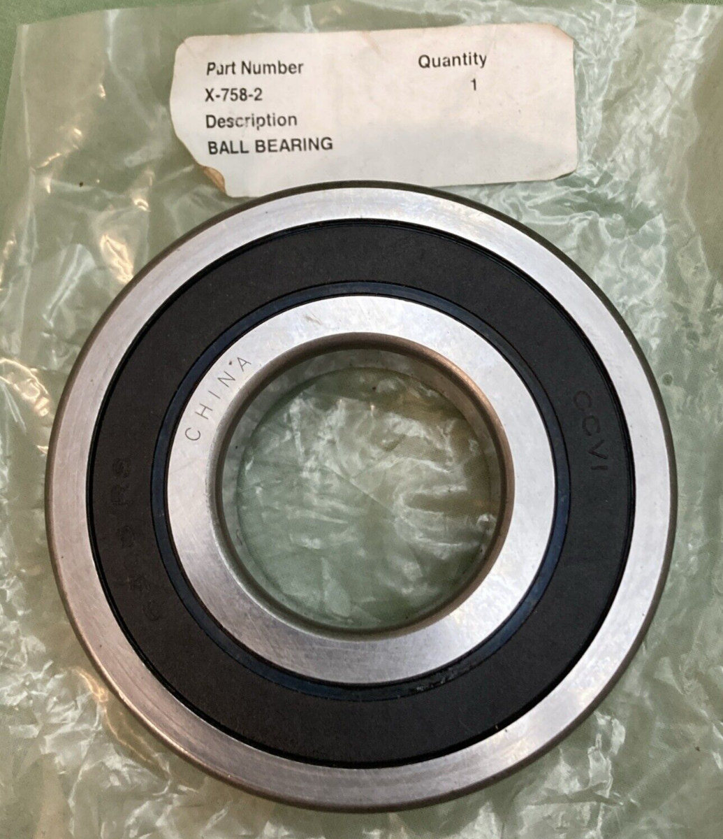 NEW REPLACES KOHLER X-758-2 BALL BEARING