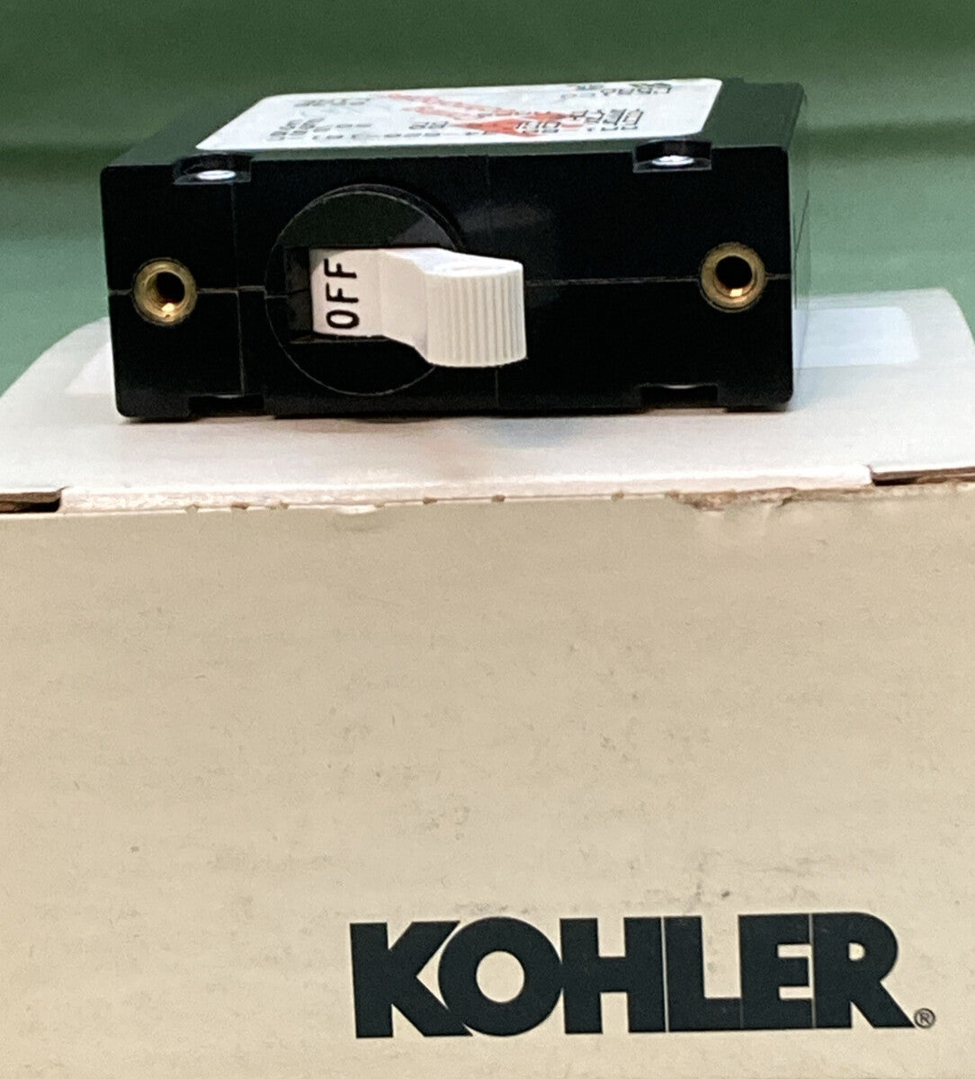 NEW GENUINE KOHLER 233866 CIRCUIT BREAKER, 20A, 1 POLE