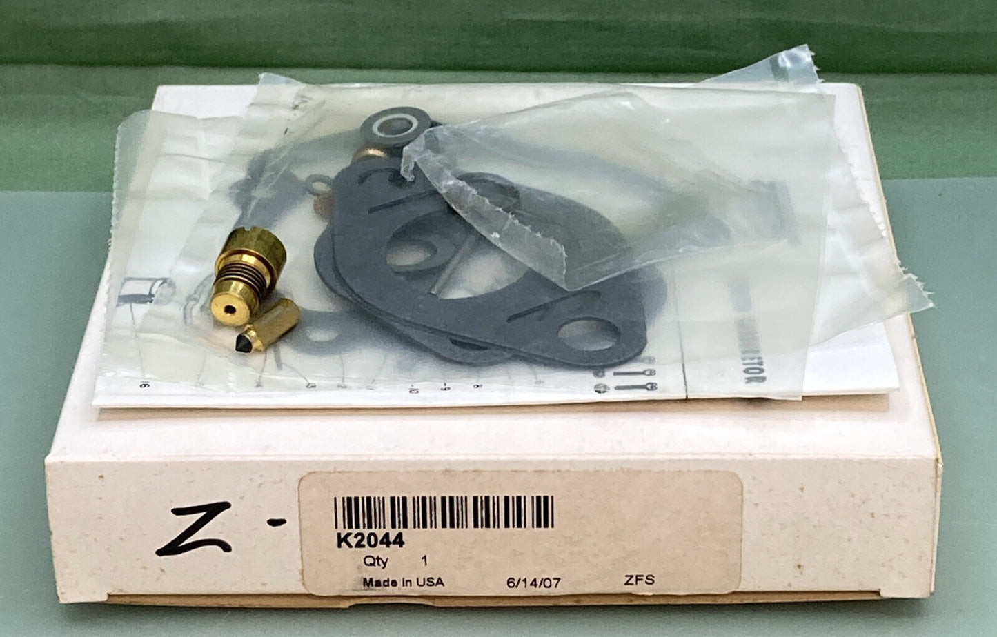 NEW GENUINE ZENITH FUEL SYSTEMS 2044 CARBURETOR KIT