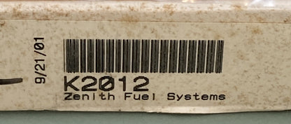 NEW GENUINE ZENITH FUEL SYSTEMS K2012 CARBURETOR KIT