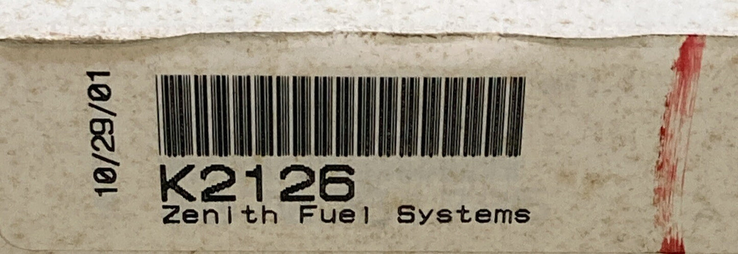 NEW GENUINE ZENITH FUEL SYSTEMS K2126 CARBURETOR REBUILD KIT