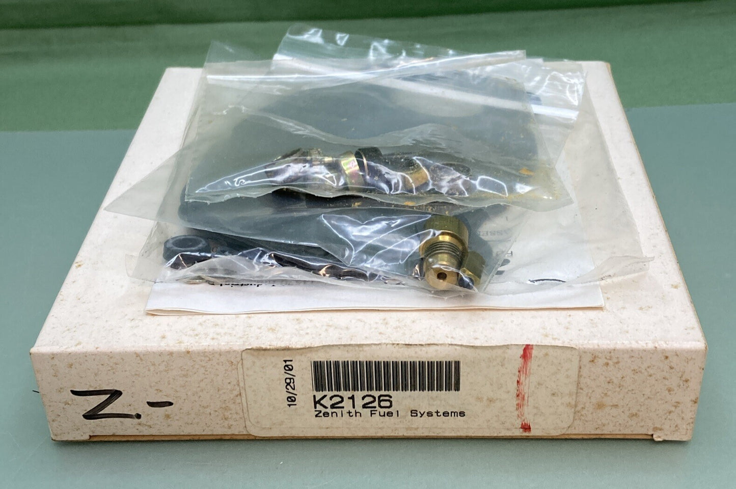NEW GENUINE ZENITH FUEL SYSTEMS K2126 CARBURETOR REBUILD KIT