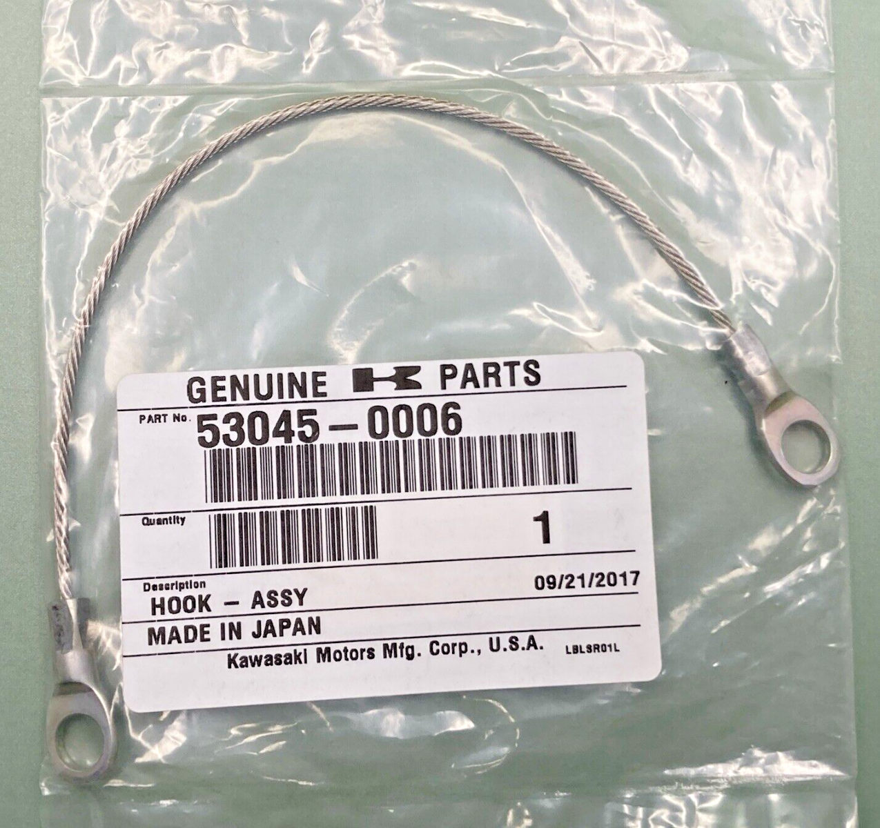 NEW GENUINE KAWASAKI 53045-0006 Hook Assembly, Tail Gate