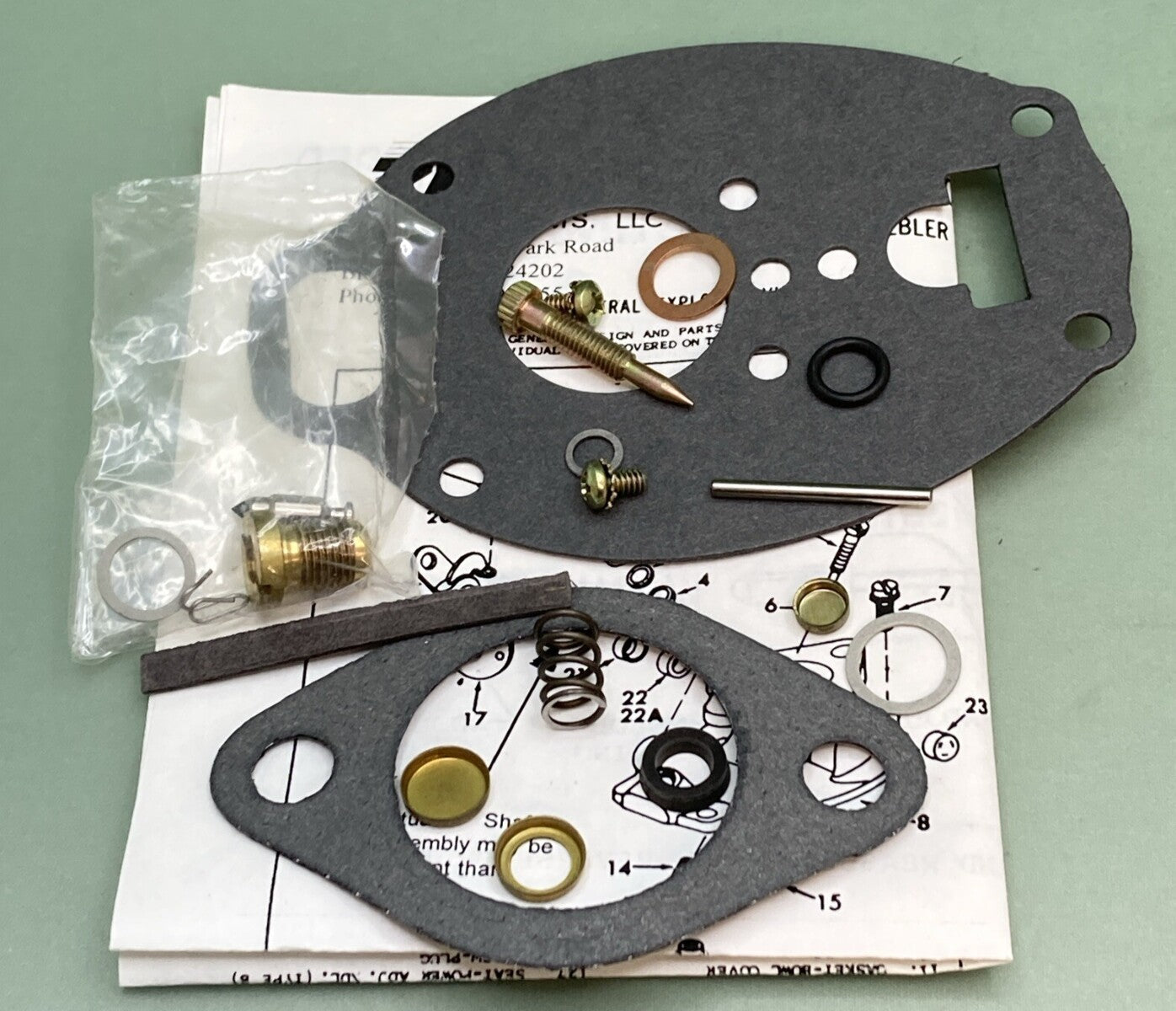 NEW GENUINE ZENITH FUEL SYSTEMS K7508 CARBURETOR KIT