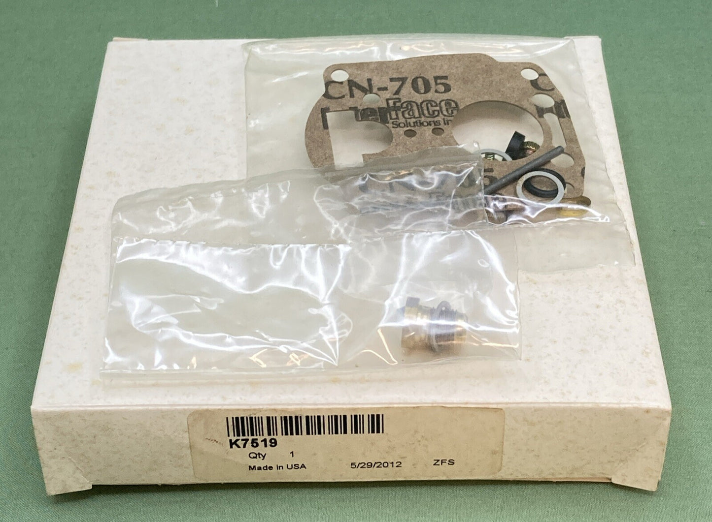 NEW GENUINE ZENITH FUEL SYSTEMS K7519 CARBURETOR REBUILD KIT