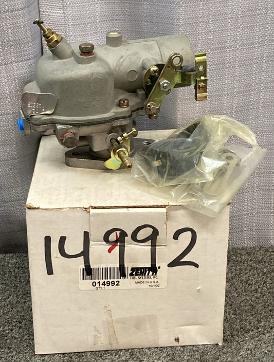 NEW GENUINE ZENITH FUEL SYSTEMS 014992 CARBURETOR KIT