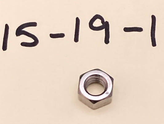 NEW REPLACES Crown 15-19-1 NUT,HEX,5/16-18,18-8SS