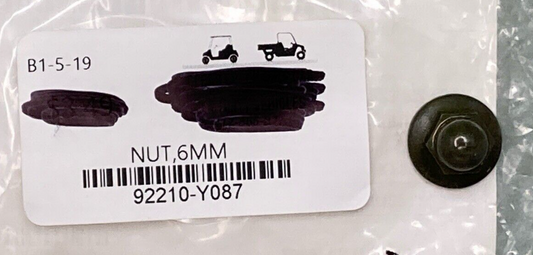 NEW REPLACES KAWASAKI 92210-Y087 Nut, 6MM