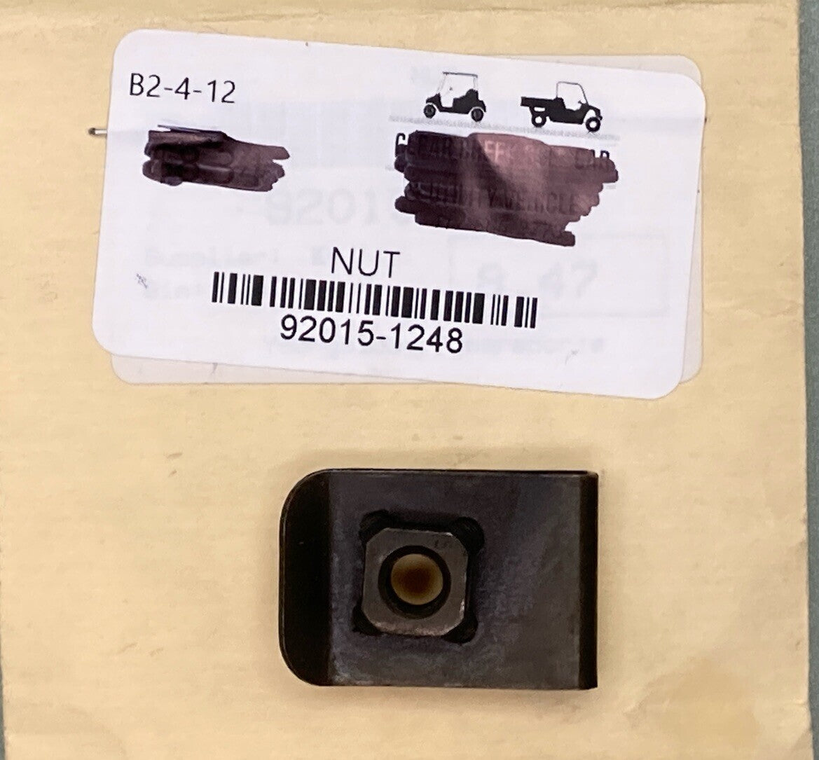 NEW REPLACES KAWASAKI 92015-1248 Nut, Cassette Deck