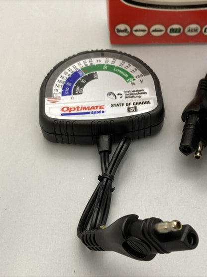 NEW GENUINE OPTIMATE TEST TS-127 BATTERY TESTER, Cranking & Alternator