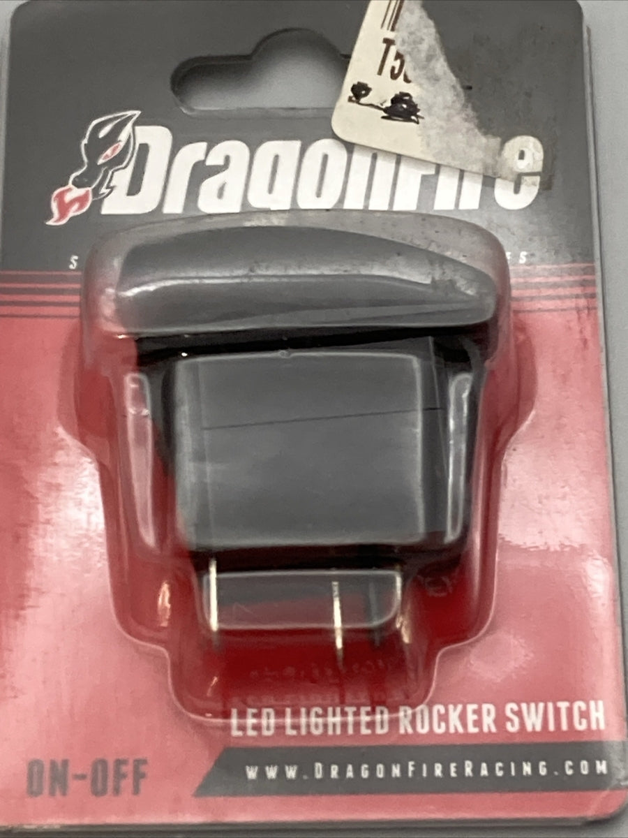NEW GENUINE DRAGONFIRE 521379 LED LIGHTED ROCKER SWITCH, MUSIC