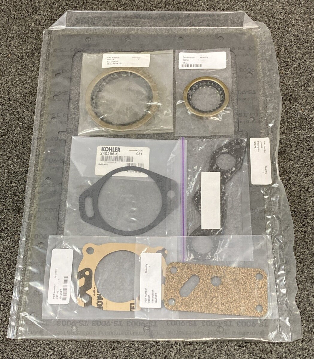 NEW GENUINE KOHLER 244107 COMPLETE GASKET SET
