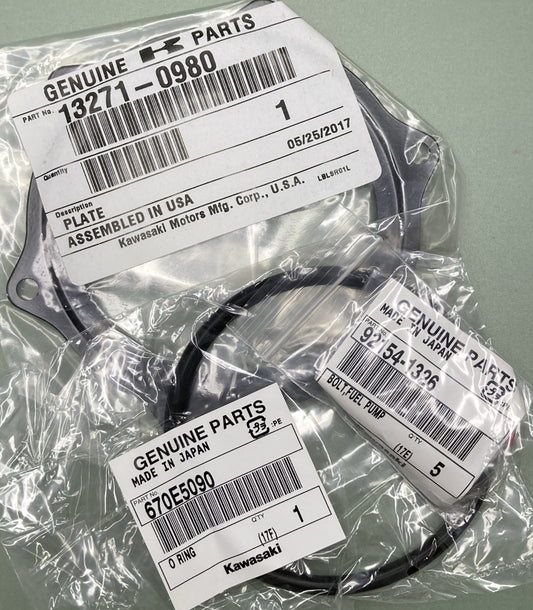 NEW GENUINE KAWASAKI 99969-9030 KIT, PLATE SXS 17-03