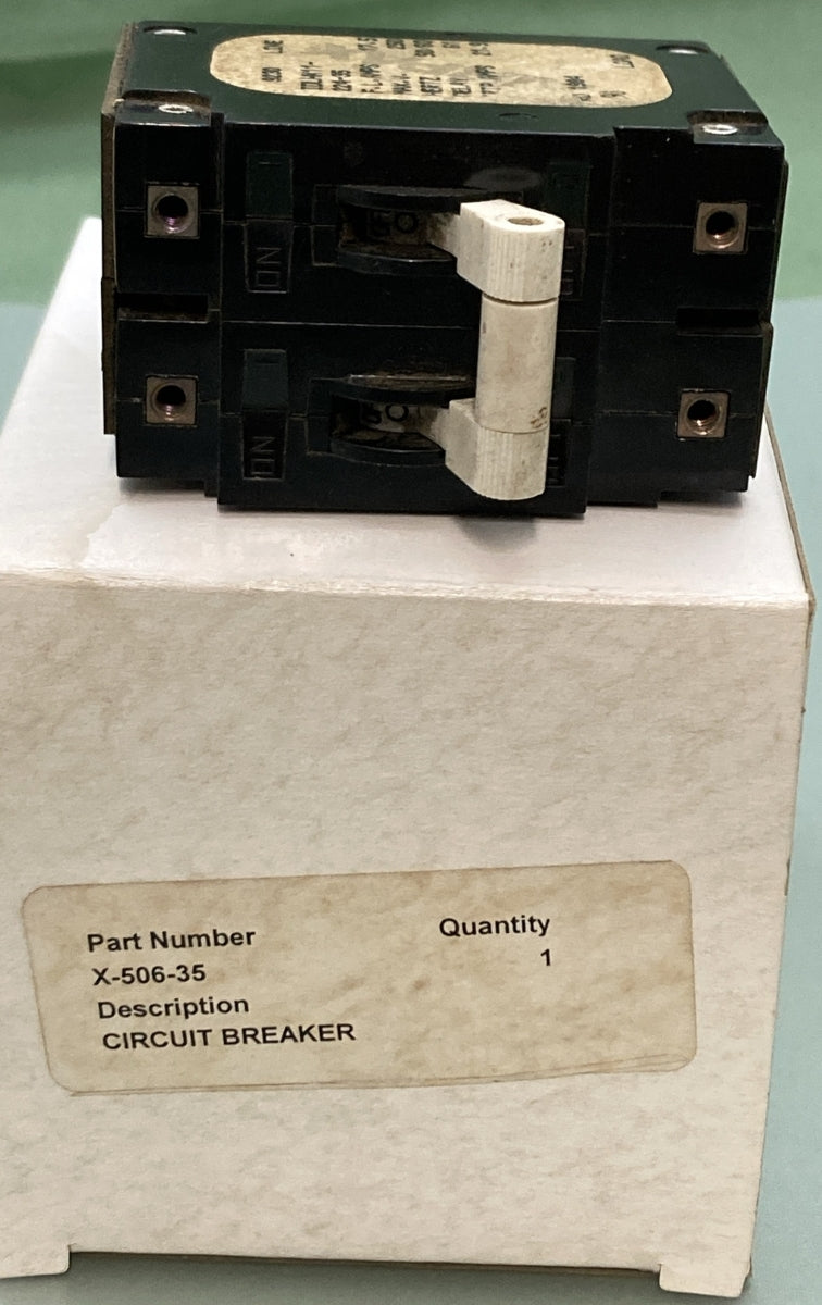 NEW GENUINE KOHLER X-506-35 Circuit breaker, 17.5 A, 250 V, 2 pole