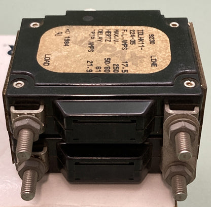 NEW GENUINE KOHLER X-506-35 Circuit breaker, 17.5 A, 250 V, 2 pole