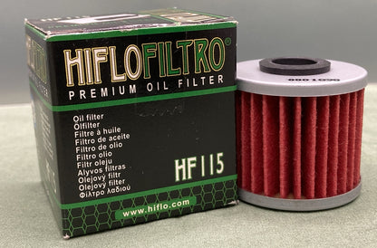 QTY 2 NEW GENUINE HIFLOFILTRO HF115 OIL FILTER