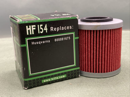 QTY 2 NEW GENUINE HIFLOFILTRO HF154 OIL FILTER
