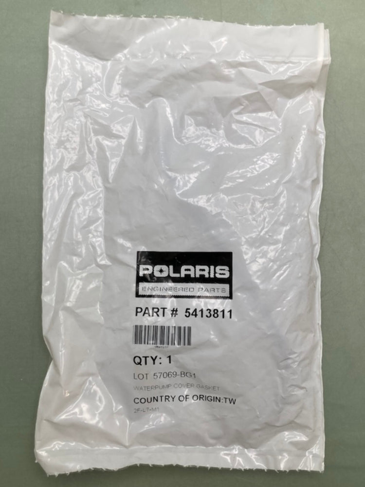 Polaris 5413811 WATERPUMP COVER GASKET New Genuine