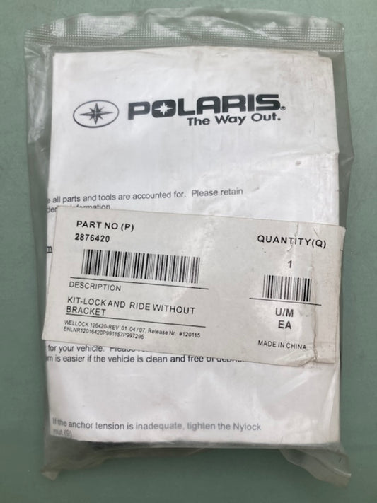 Polaris 2876420 LOCK and RIDE ANCHOR KIT New Genuine