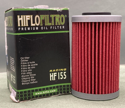 QTY 2 NEW GENUINE HIFLOFILTRO HF155 OIL FILTER