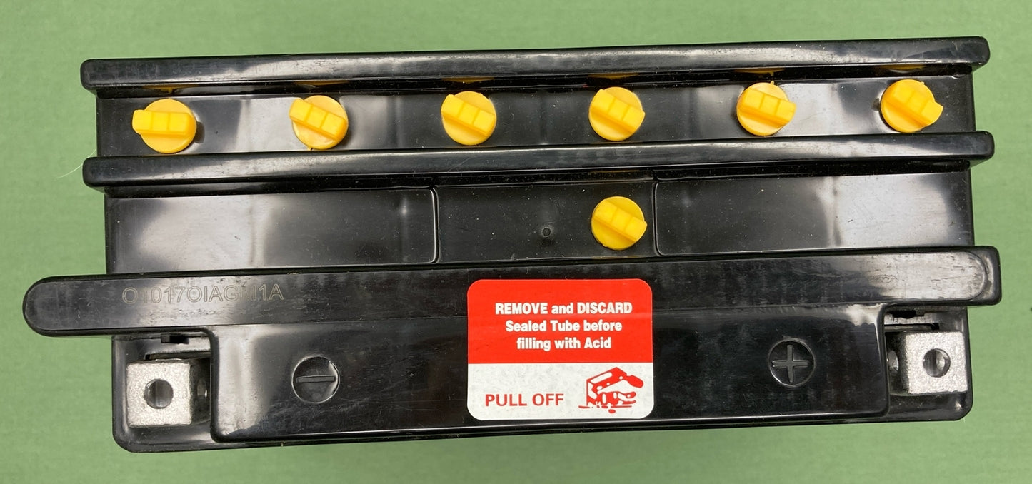 NEW GENUINE BIKEMASTER SB50-N18L-AT BATTERY W/ ACID PACK
