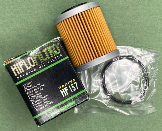 QTY 2 NEW GENUINE HIFLOFILTRO HF157 OIL FILTER